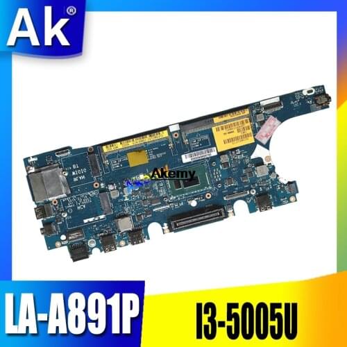 ZAM60 LA-A891P Laptop motherboard for Dell Latitude E5250 Test original mainboard I3-5005U