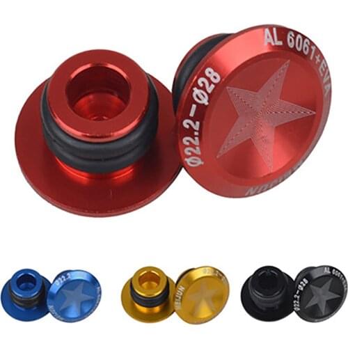 1 Pair Bicycle Handlebar Bar End Plugs Mini Aluminum Alloy MTB Mountain Road Bike Grip Stoppers Caps Anti-slip Mtb Accessories
