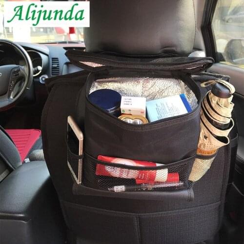 Car Interior Accessories Stacked collection Insulation Bag Storage Seat Back Hanging Car Mobile Travel Storage Holder