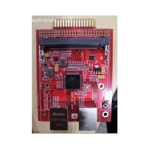 Audiocom Dante AES67 Audio Network Transmission Module Adapter Board 88E6350R