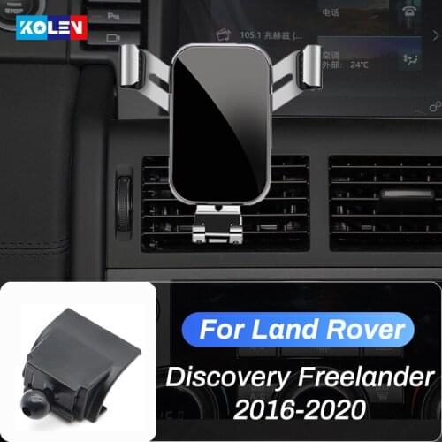 Car Mobile Phone Holder For Land Rover Discovery Freelander F 2016-2020 Gravity Stand Air Vent Mount Special Navigation Bracket