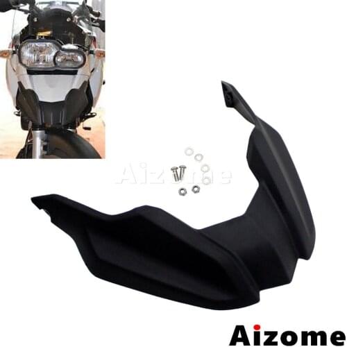 ABS Plastic Motorcycle Mudguard Enlargement Splash Guard For BMW F800GS 2008-2012 F650GS 2008-2013 Front Beak Fender Extension