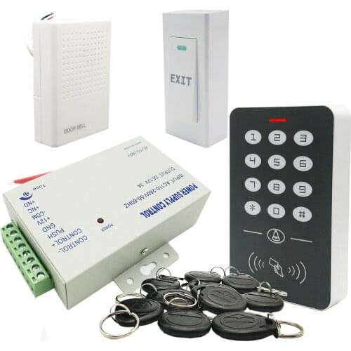 DIY Keypad 125khz RFID Door Access Control System Kits without lock