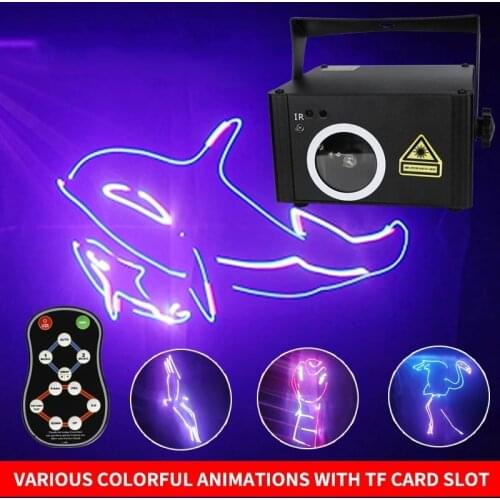 DMX512 RGB Software Program Stage Effect Light Remote Controller SD Card Program Edit Animation Scan RGB Color Laser Projector