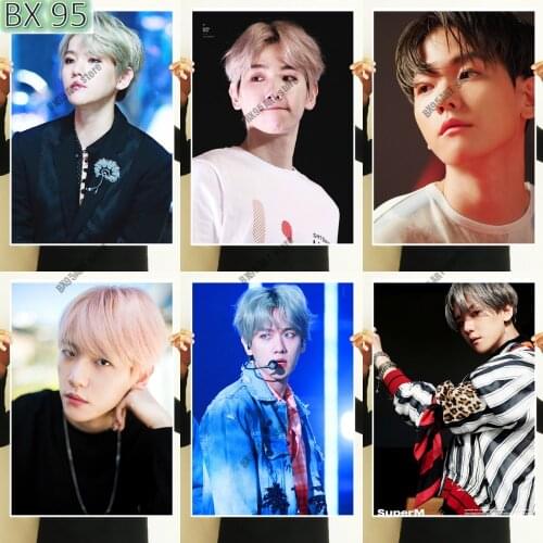 EXO Diamond Painting Bian Baek Hyun Korean Singer Mosaic Cross Stitch Kits Room Decoration Diamond Embroidery Full Square