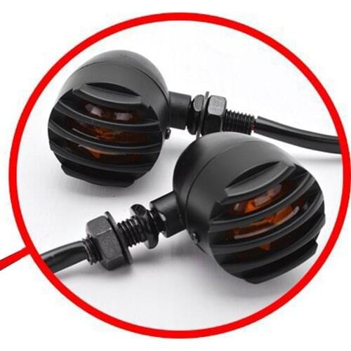 Motorcycle Turn Signal Indicators Yellow Blinker Light 12V 5W Motorcycle Turn Signal Indicator Light Lamp