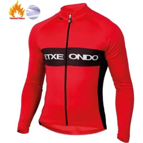 2019 Etxeondo maillot ciclismo invierno long sleeve cycling jersey Bike Clothing shirts MTB Bicycle Wear Winter Thermal Fleece