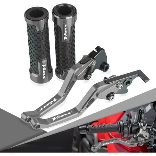 Motorcycle CNC aluminum Short Brake Clutch Levers handlebar handle Bar For Yamaha VMAX V-MAX 1990 1991 1992 1993 1994 1995-2008