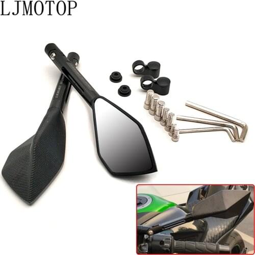 CNC Motorcycle Mirrors Moto Rearview Mirrors Side Mirrors accessories For kawasaki versys 650 z900 z1000 suzuki 650 africa twin