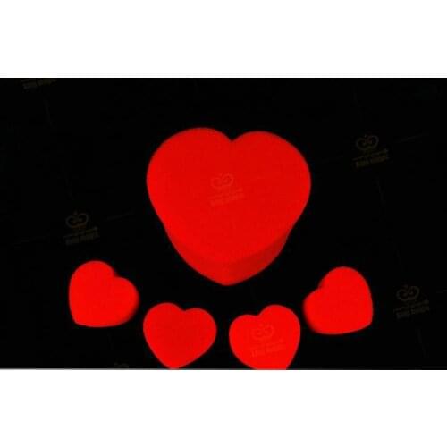 Multiplying Sponge Hearts To Jumbo Mystery,10pcs/Lot,Mentalism,Stage,Props,Illusions,Close-Up,Fun,Street,Gadget,Joke,Classic