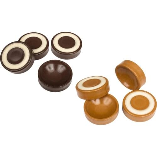 Set of 4 Non-Skid Furniture Wheel Gripper Cups Coasters Floor Protectors 43mm Furniture Wheel Stoppers for Bed Pianos