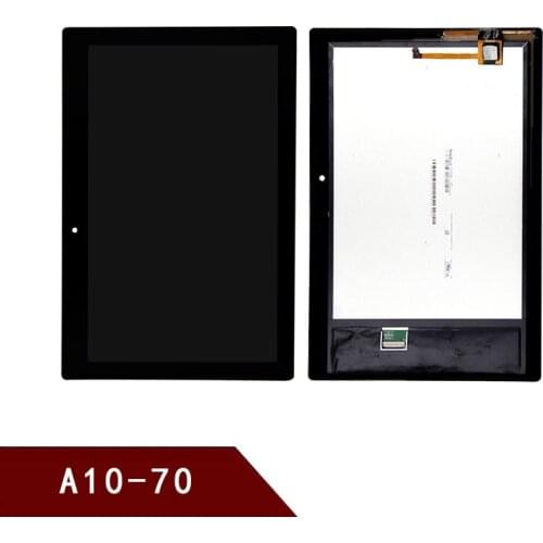 New 100% tested For Lenovo TAB2 A10-70F A10-70 Tablet PC Touch Screen Digitizer with LCD Display Assembly Replacement
