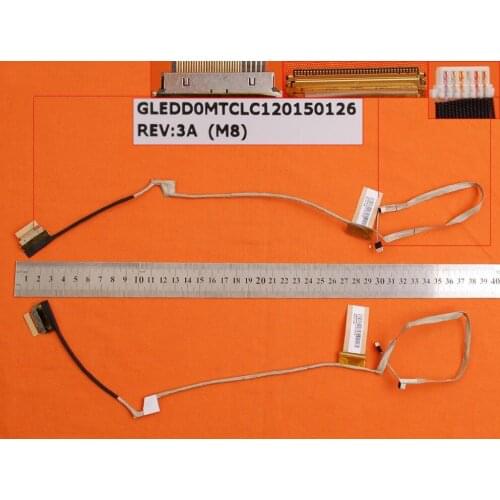 NEW Laptop Cable For Toshiba C40-A C40D-A 40pin PN:DD0MTCLC120 Repair Notebook LED LVDS CABLE