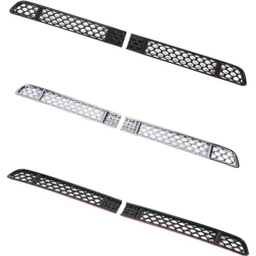 Front Grille Mesh Insect Net Decoration Cover Trim Sticker Car Exterior Accessories for Jeep Renegade 2019-2021
