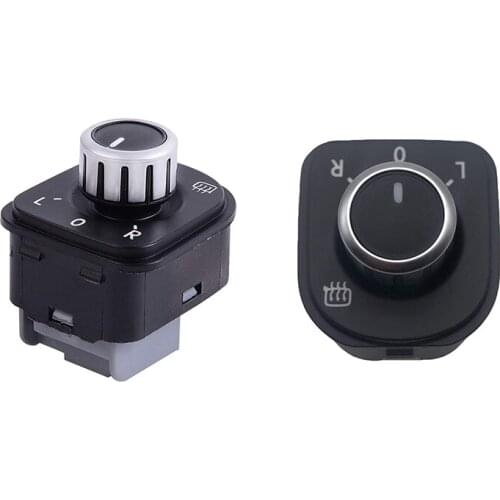 Car Side Mirror Adjustment Switch Heat Control for Golf Jetta - MK5 MK6 Car Accessories