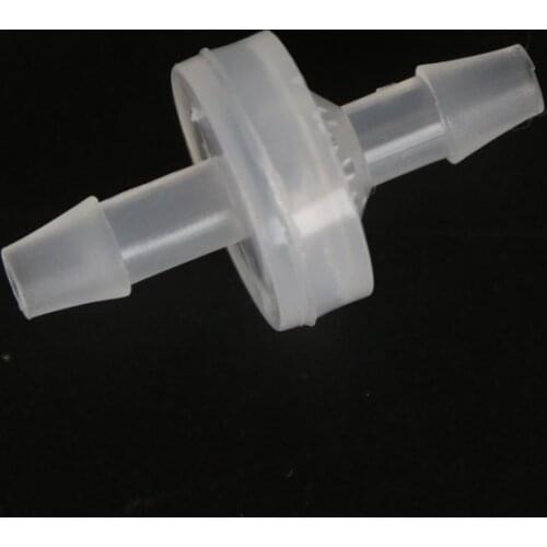 Diameter 3mm 4mm 5mm 6mm 8mm 10mm 12mm Plastic Check Valve One-Way Pagoda Inline Non-Return Gas Liquid Water Fluid Hook Stopper