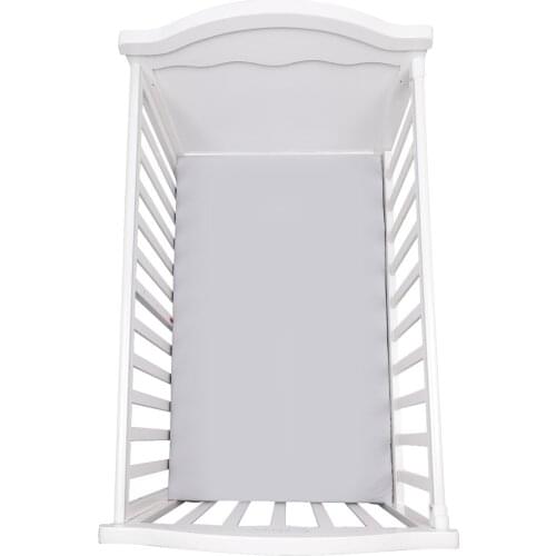 Newborn Baby Sheets Solid Crib Sheet Comfortable Breathable Baby Elastic Fitted Sheet 130*70*22cm For 0-24 Months Infant Beeding