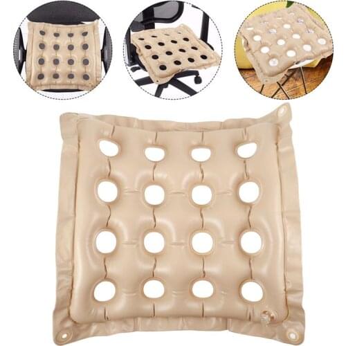 PVC Inflatable Seat Cushion Air Cushion Spa Booster Office Chair Cushion Seat Pad Wheelchair Cushion For Adults Or Kids