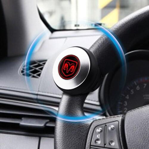 1Pcs Car Steering Wheel Knob Ball Spinner Handle Ball Booster Wheel for Dodge Ram 1500 Challeager Caliber Car Auto Accessories