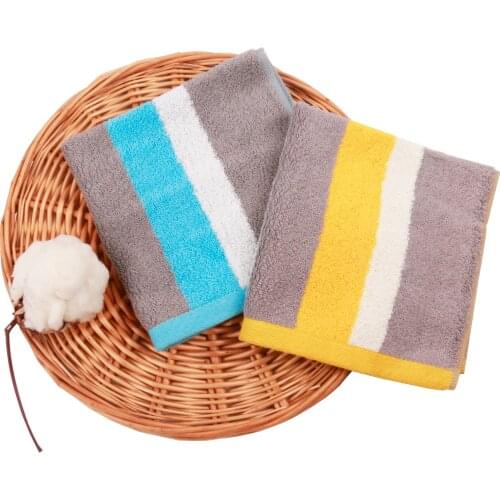 SDJF COTTON HAND TOWEL 34*34CM 50G/PC SOFT WITH 2 COLOR HAND TOWEL ADULT