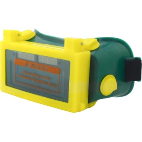 Solar Automatic Variable Light Welding Glasses with Dual Lens Welding Protection Eye Cover Professional Argon Arc Weld Glasses