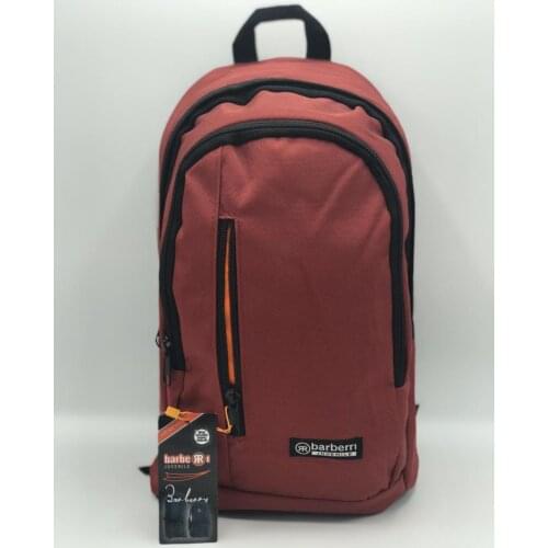Modern Design Mini Sport Backpack Burgundy Color