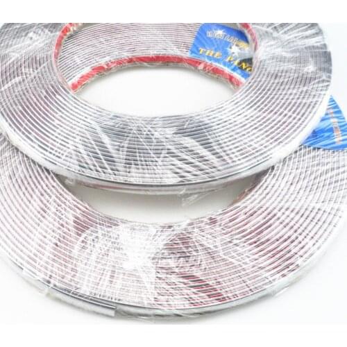 Car-styling 10mmx15m DIY Car decoration Chrome Strip sticker for Citroen C-Quatre C-Triomphe Picasso C1 C2 C3 C4 C4L C5 Elysee/D