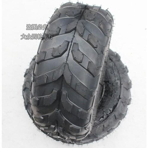 DIY Four-Wheel Modified ATV Motorcycle Tire Accessories Vacuum Tire 145/70-6 Inch Tow Flower off-Road