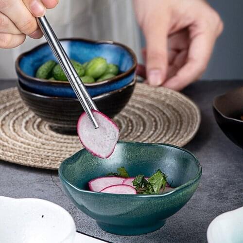 Japanese snack dish ceramic dipping sauce soy sauce vinegar dish household creative dishes dipping dish bowl commercial restaura