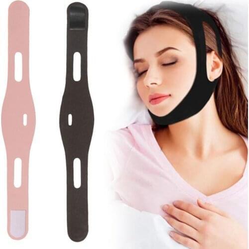 1PC Adjustable Anti Snoring Chin Strap Snore Relieve For Better Sleeping Apnea Jaw Belt Face Slimming Belt Aid Sleep Care Tools