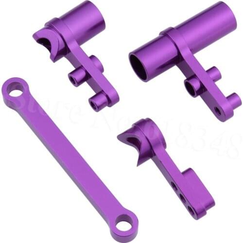 102057 02025 02075 102257 122057 Aluminum Steering Servo Saver Complete For HSP Redcat Racing Exceed 1:10th RC Car Upgrade Parts