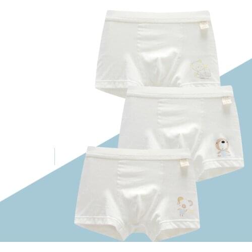 3 Pcs/lot Cotton Girls Underwear Cartoon Bear Print Teen Panties for 10 12 14 Years Baby Girl Clothes Girls Underwear Teenage