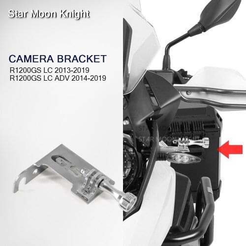 Accessories For BMW R1200GS LC R 1200 GS 2018 2019 For Gopro Camera Bracket For R1200GS LC Adventure ADV 2017 For Go Pro Stand