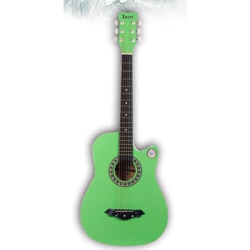 Acoustic Guitar 38 Inch Folk Guitar Acoustic Steel String Beginner Guitar for Adults Teens AGT373
