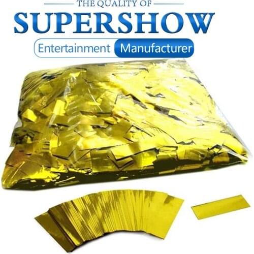 Free Shipping 2KG Confetti Paper Silver and Gold Stage Effect for Wedding Party Christmas Activity Events
