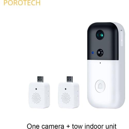 M07 Doorbell wireless household battery electronic remote control doorbell WIFI smart doorbell 1V1 1V2 door bell camera wifi