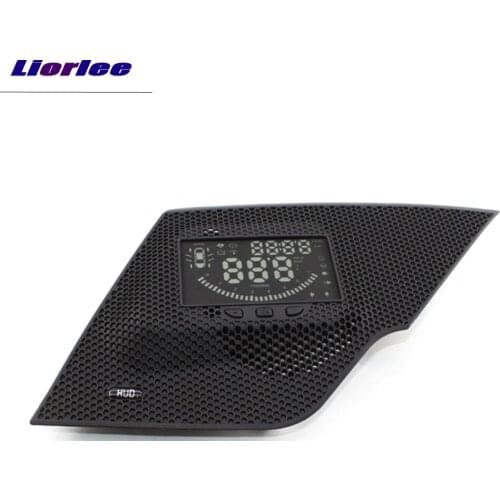 Airborne computer Car HUD Head Up Display For Jeep Cherokee 2016 2017 2018 2019 Safe Driving Screen OBD Speedometer Projector