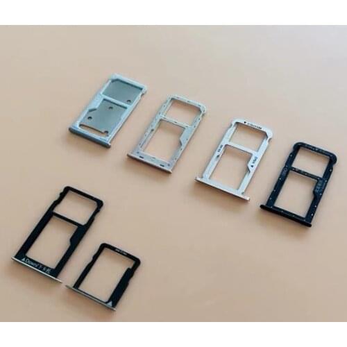 Cltgxdd SIM Card Tray + Nano SIM & Micro SD For Huawei Honor 5C 5X 6X SIM Card Reader Tray Holder Slot Replacement Parts