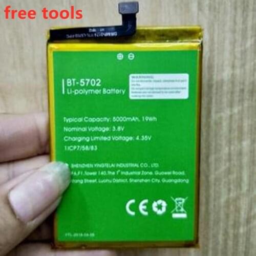 NEW 5000mah battery for LEAGOO Leagoo xrover BT-5702 Mobile Phone 3.8v+free tools