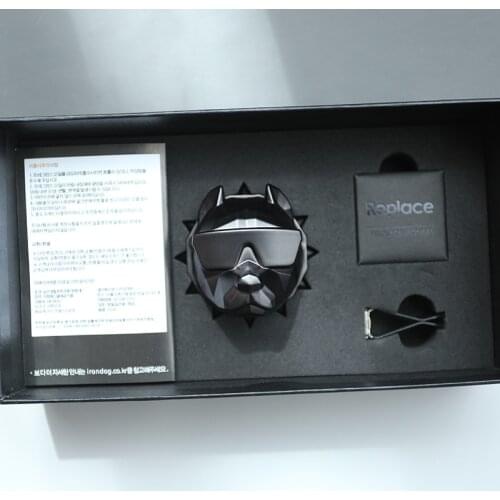 Gift Box Creative Bulldog Car Air Freshener Cool Design Car Perfume Car Decoration Clip Bulldog Fragrance Scent Car Diffuser