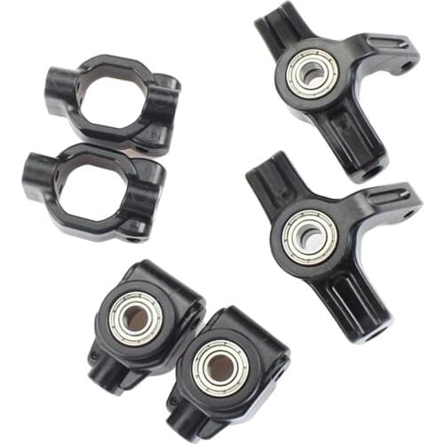 Front&Rear Steering Hub Carrier for WLtoys 104001 RC Rock Crawler Climbing Truck Car DIY Assembly Accessories Plastic