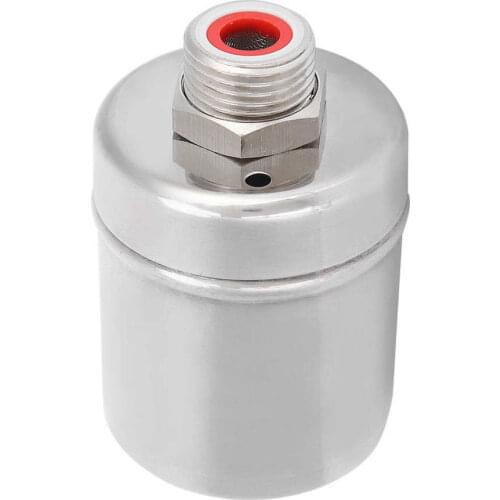 1/2in floating ball valve automatic water water level control valve made of stainless steel with PTFE ribbon bend for water tank