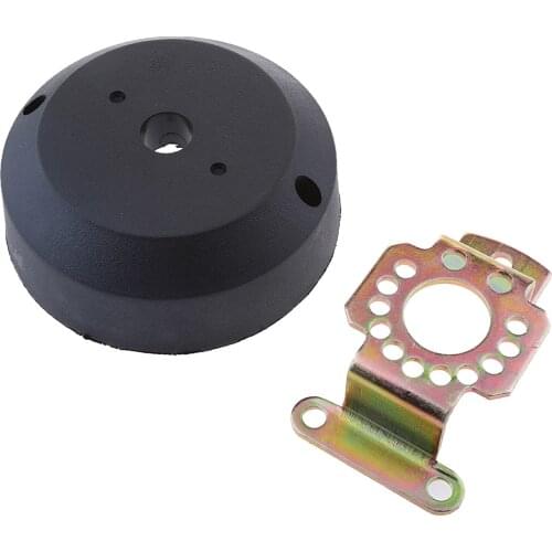 Marine Cable Steering 90 Angled Bezel Kit Boat Outboard Engine Helm Black