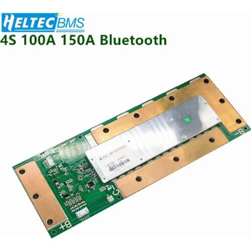 Smart 4S BMS Lipo Lifepo4 lithium iron phosphate protection board 100A 150A Bluetooth APP host computer UART power display