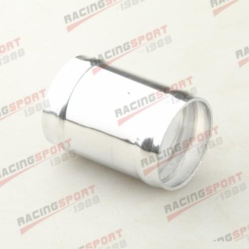 2.25" inch OD 57mm Aluminum Hose Adapter Joiner Pipe Connector Silicone