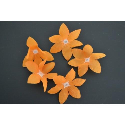 Free Shipping LED Cover High Quality Made 58*25mm silk Blossom Forsytia Flower Heads, suitable for 3MM LED /rice bulb 4 Colors