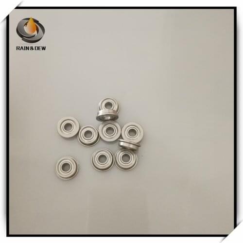 10Pcs 5X8X2.5 mm Flange Ball Bearing MF85ZZ ABEC-7