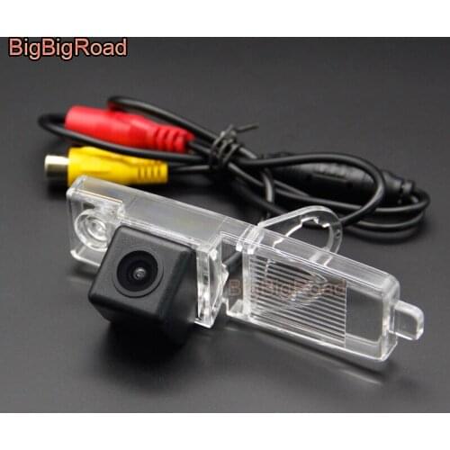 BigBigRoad Car Rear View Camera For Toyota Highlander Kluger RAV4 RAV-4 2009 2010 2011 2012 2013 2014 CCD Parking Backup Camera