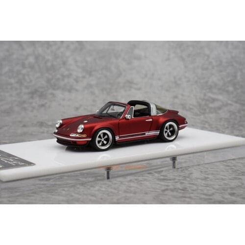 TP 1:64 Porsche 911 964 Singer Targa Coupe Resin Diecast Collection of Simulation Alloy Car Model Children Toys