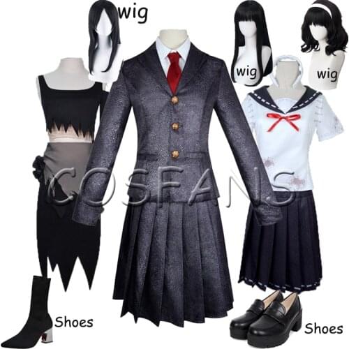 Identity V Cosplay Costumes Yidhra Cosplay Costume Dream Witch Kawakami Tomie New Skin Cosplay Sailor Uniforms Dresses wig